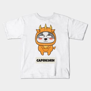 Funny Zodiac Baby Capricorn Kids T-Shirt